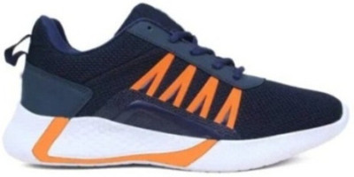 LNT FASHION Lnt Fashion Shoes for Every Occasion Running Shoes For Men(Blue, Orange , 8)