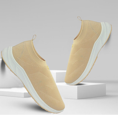 WALKLINE G.K-5003 Casuals For Women(Beige , 6)