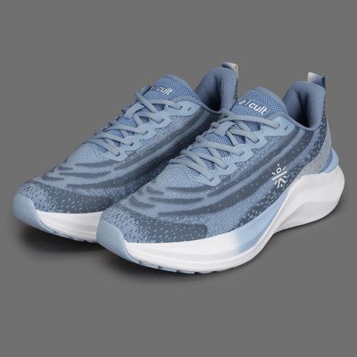 Cult Quasar Running Shoes Enhanced Cushioning Enhanced Grip Lightweight High Traction Running Shoes For Men(Blue , 8)