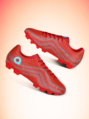 AIVIN AIVIN RATTLE SNAKE Football STUD Football Shoes For Men(Red , 4)
