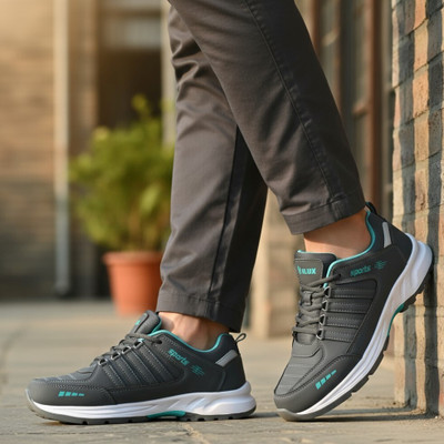 Hilux Running Shoes For Men(Grey, Grey , 6)