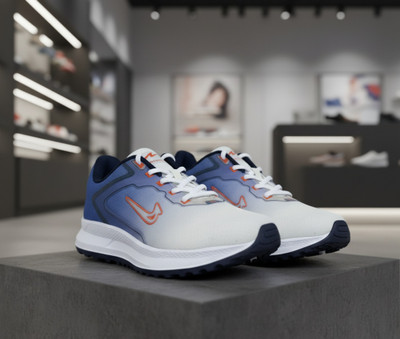 Air Magic Sneakers For Men(White, Blue , 8)