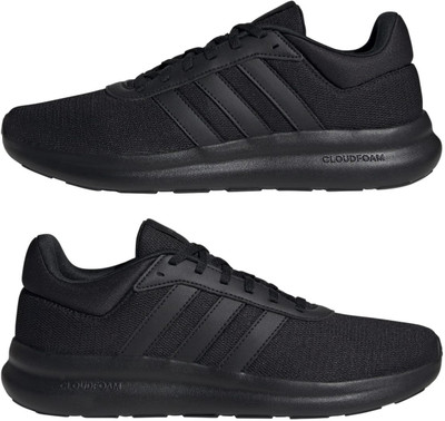 ADIDAS LITE RACER 4.0 Running Shoes For Men(Black , 10)