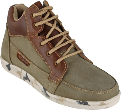 TZARO Corporate Casuals For Men(Olive , 9)