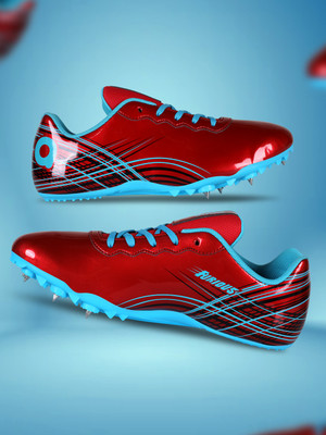 AIVIN Furious Running Shoes For Men(Red, Blue , 6)