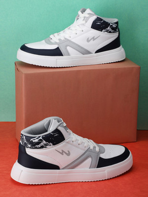CAMPUS FENCE Sneakers For Men(White , 10)