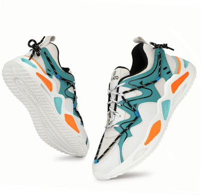 Ulazo Outdoor Trendy Lightweight Casual,Canvas Stylish Sport/Gym/Traning Training & Gym Shoes For Men(Blue, White , 8)