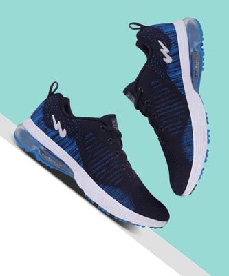 CAMPUS STONIC Men's Sports Shoes | Memory Foam Comfort with Support Tech | Lace-Up Training & Gym Shoes For Men(Navy , 10)