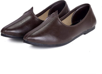 Pharaoh Jalsa Casuals For Men Bellies For Men(Brown , 6)
