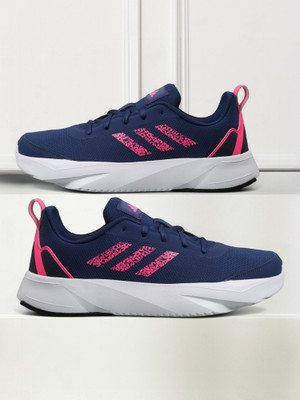 ADIDAS Base-Strike W Running Shoes For Women(Blue , 4)