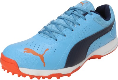 PUMA Cricket Shoes For Men(Blue , 6)