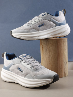 HRX by Hrithik Roshan Walking Shoes For Men(White, Blue , 9)