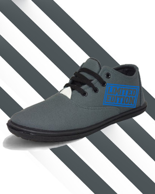 KANEGGYE Casuals For Men(Grey, Blue , 10)
