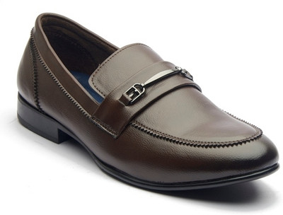 Michael Angelo Formal Slip On For Men(Brown , 10)