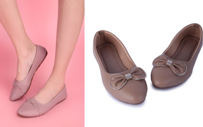 AKD Bellies For Women(Pink, Brown , 8)