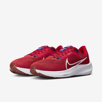 NIKE Air Zoom Pegasus 40 Running Shoes For Men(Red , 9)