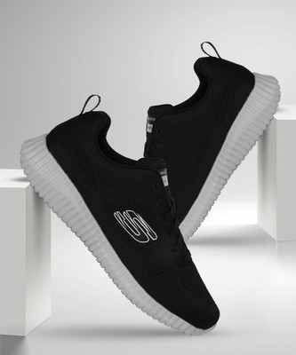 Skechers ELITE FLEX CLEAR LEAF Running Shoes For Men(Black , 7)