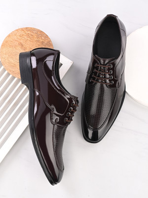 INVICTUS Formal Derby For Men(Brown , 9)