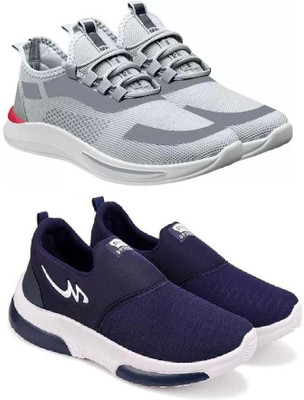 ELASA TY-SHARK GREY_AIR BLUE Outdoors For Men(Grey , 7)