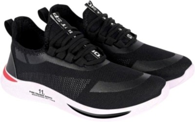 LNT FASHION Stylish & Comfortable Casual Men's Shoes - Perfect for Everyday Wear Running Shoes For Men(Black , 10)