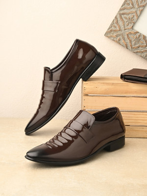 Westport Casual Shoes Mocassin For Men(Brown , 6)
