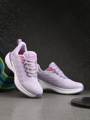 HRX by Hrithik Roshan Jogging Shoes For Women(Purple , 4)