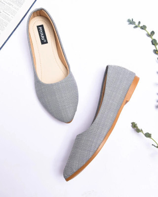 PIYARI Bellies For Women(Grey , 8)