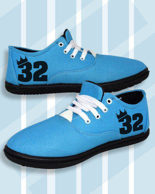 Kenamin Stylish Casual Shoes for Men and kids Casuals For Men(Blue, Black , 7)