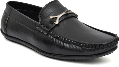 Dakarr Hunk Loafers for men's Loafers For Men(Black , 10)