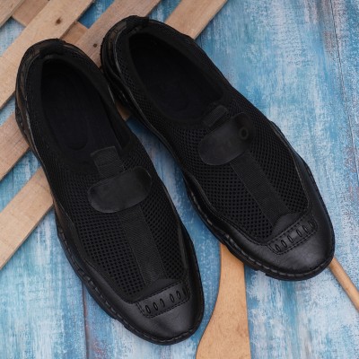 AKIKO SOCKS-2 Loafers For Men(Black)