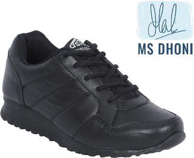 asian Men's Running Shoes Walking Shoes For Men(Black , 10 UK/India)