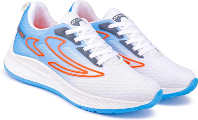 NOBELITE Premium Sports ,Gym, Trending, Stylish Casuals For Men(White, Blue , 6)