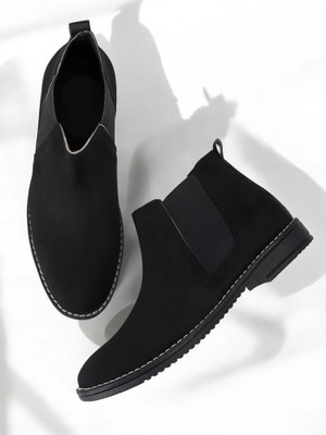 Roadster Anglo-2 Chelsea Boots For Men(Black , 8)