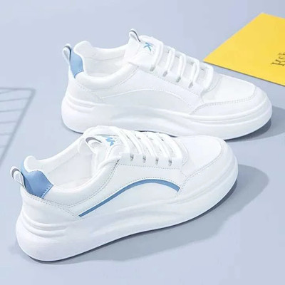 BUCADIA Gold Stylish Casual Sneakers For Women(Blue , 5)