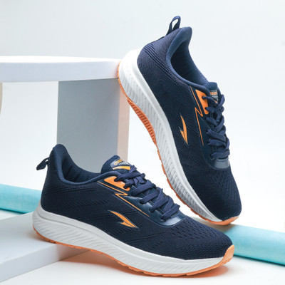 asian Raftaar-18 Running Shoes for Men & Boys, Stylish, Lightweight Men's Sneaker Running Shoes For Men(Navy, Blue , 9)