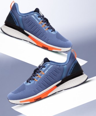 asian Fiber-04 Blue Sports,Training,Gym,Casual,Walking,Tredny Stylish Running Shoes For Men(Blue, Orange , 7)