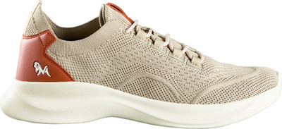 Neemans The Knit Strides Sneakers For Men(Off White , 9)