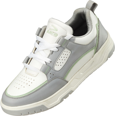 DUKE Sneakers For Men(White, Grey , 7)