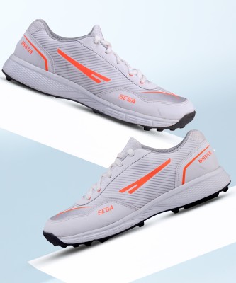 SEGA Booster Cricket Shoes For Men(White)
