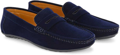 HATTOUN Slip On For Men(Blue , 7)