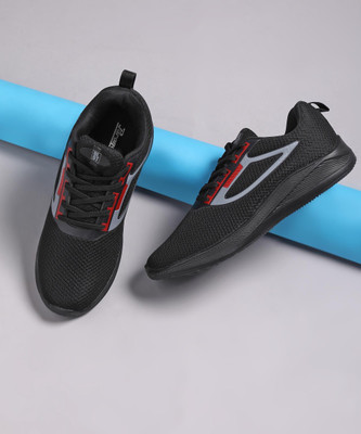 Paragon Walking Shoes |Soft Cushioned Footbed|Lightweight|Durable Sneakers For Men(Black , 6)