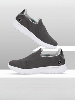 CAMPUS OXYFIT (N) Men's Casual Shoes | Memory Foam & PilloFoam Comfort | Slip-On Walking Shoes For Men(Grey , 9)