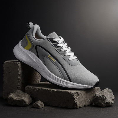 HOTSTYLE Running Shoes For Men(Grey , 8)