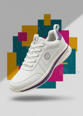 Abros MONA Running Shoes For Women(White , 4)