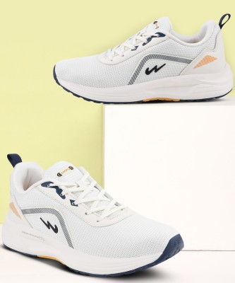 CAMPUS CAMP-GLACIER Running Shoes For Men(White)