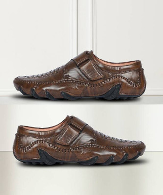 house of common Casual Sandals|Ethenic sandals| For Men's & Boy's Casuals For Men(Brown , 8)