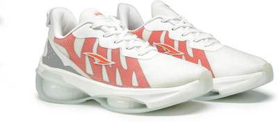 asian Gym,Sports,Walking,Stylish with Extra Comfort Running Shoes POWERPLAY-16 Running Shoes For Men(White, Red , 9)
