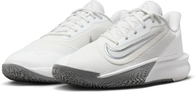 NIKE Precision 7 Basketball Shoes For Men(White , 4.5)