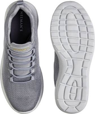 Neemans Light Walkers Casual Sneakers For Men | Comfortable, Trendy & Lightweight Sneakers For Men(Grey , 7)