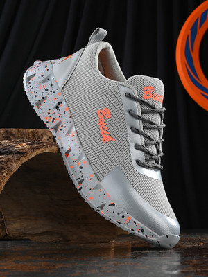 BUCIK BCK10114 Lightweight Comfort Extra Soft Summer Trendy Premium Stylish Party Running Shoes For Men(Grey , 7)